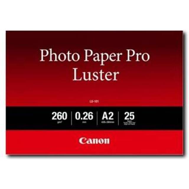 Original Canon LU-101 A2 Photo Paper Pro Luster 260gsm 25 Sheets (6211B026)