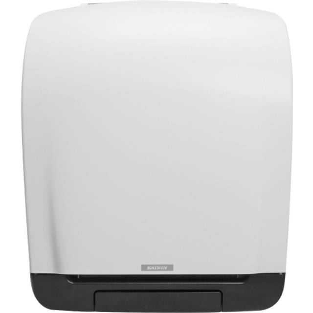 Katrin System Paper Hand Towel Roll Dispenser - White