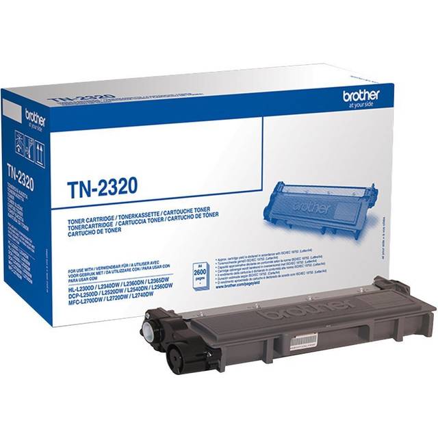 Brother TN2320 Original Black Brother TN-2320 Toner Cartridge (TN2320) Printer Cartridge