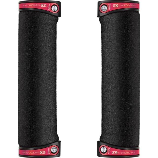 Crankbrothers Cobalt grips 130 mm Svart/Silver