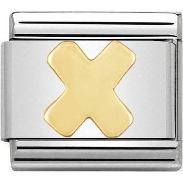Composable Classic Letters 18K Gold X Link 030101/24