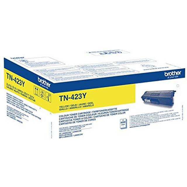 Brother toner TN-423Y original gul 4000 sidor