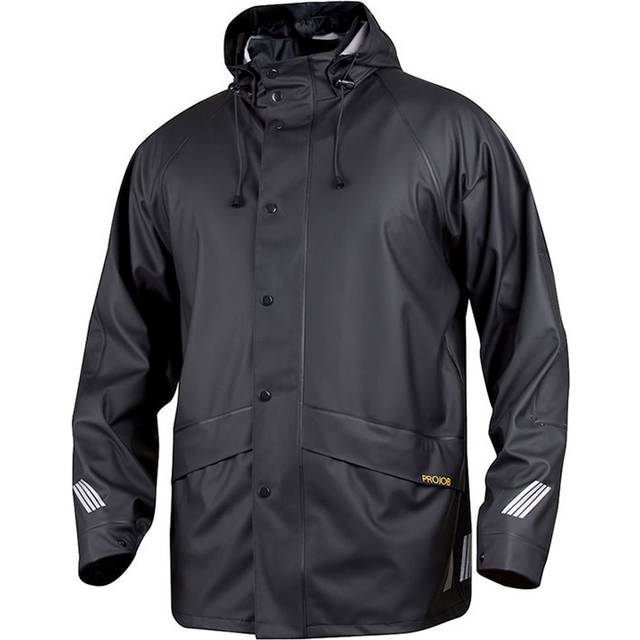Projob Rain Jacket 644430 Black XL Colour: Black, Size: XL