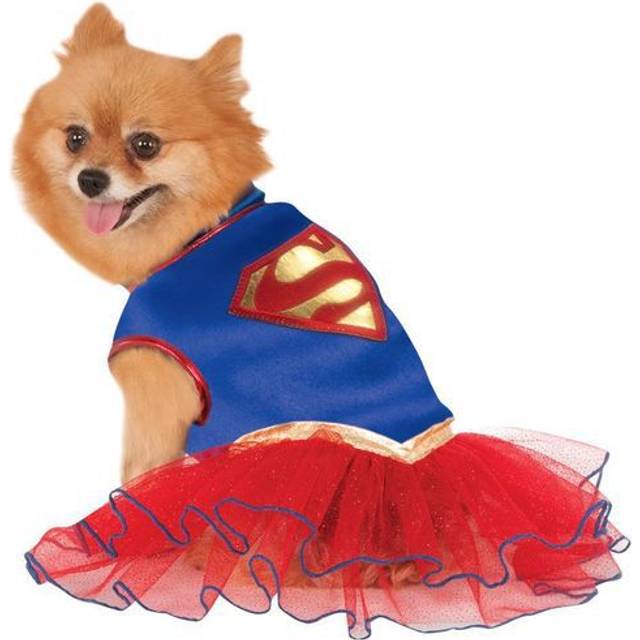 Official Rubie's Dc Comics Supergirl Pet Dog Costume Tutu Dress, Size: X-small N
