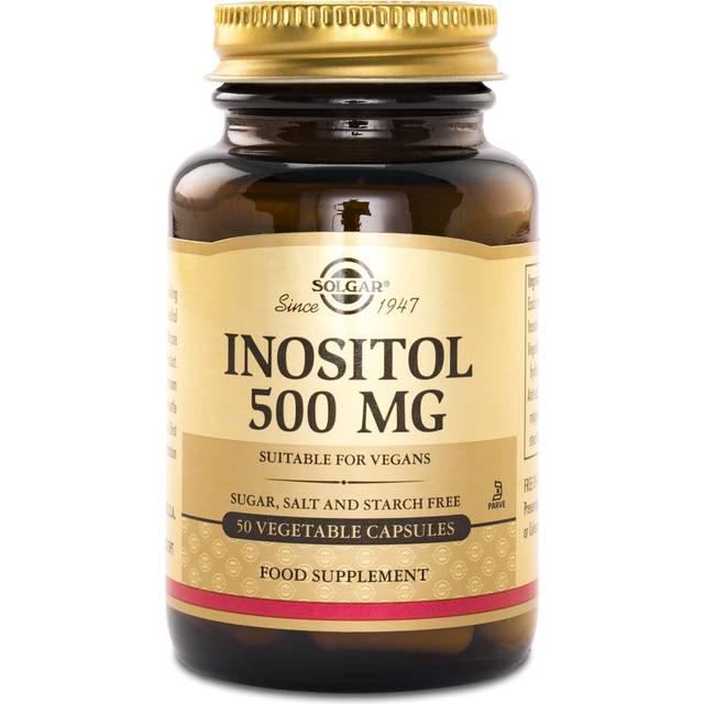 Solgar Inositol 500mg 50 Capsules