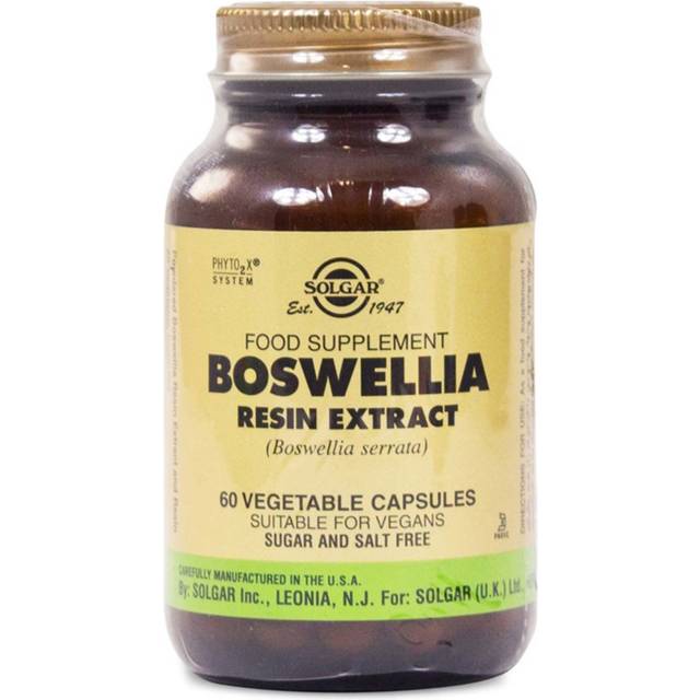 Boswellia Resin Extract 60 Vegetabiliska Kapslar - Solgar