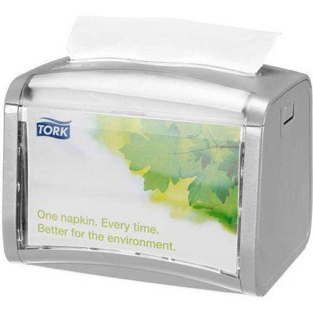 Tork Xpressnap® Grey Tabletop Napkin Dispenser 155x201x150mm (Each)