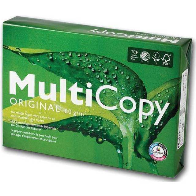 Papper Multicopy A3 80g 500/pk