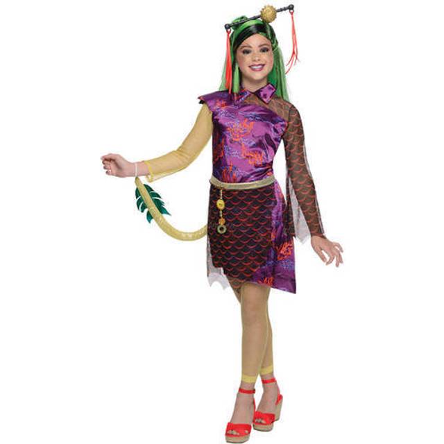Monster High Kids Fancy Dress Costume Girls Character - Jinafire Long - L