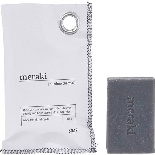 Meraki Bamboo Charcoal Håndsæbe 100g