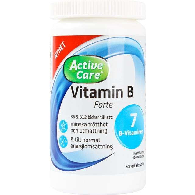 Active Care Vitamin B Forte 200 tabletter