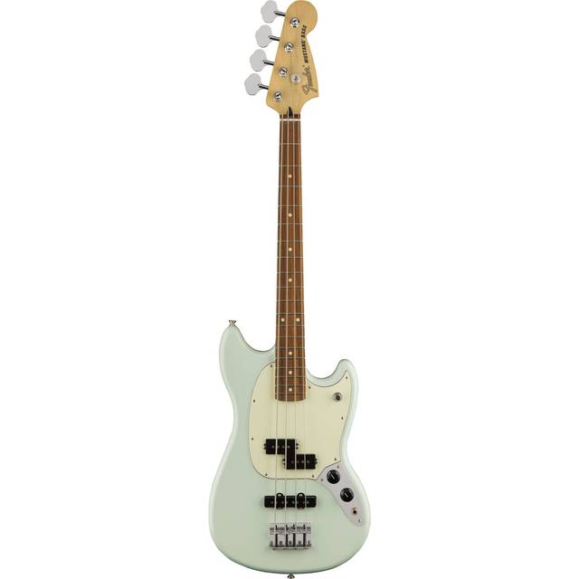 Fender Player Mustang Bass PJ, Pau Ferro, Aged Natural