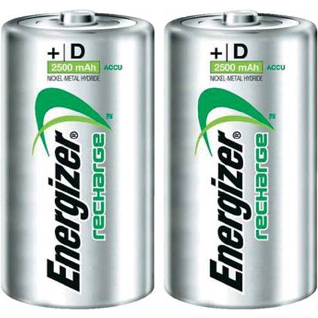 Energizer Power Plus HR20 Laddbart batteri D (R20) NiMH 2500 mAh 1.2 V 2 st
