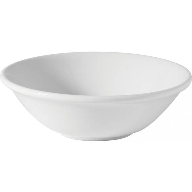 Utopia Plain White Porcelain Oatmeal Bowl 6.25" (16cm) (1 x 6)