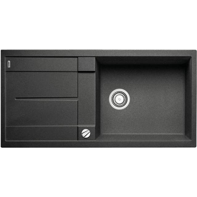 Blanco Metra XL 6 S 1.0 Bowl Anthracite Granite Reversible Kitchen Sin