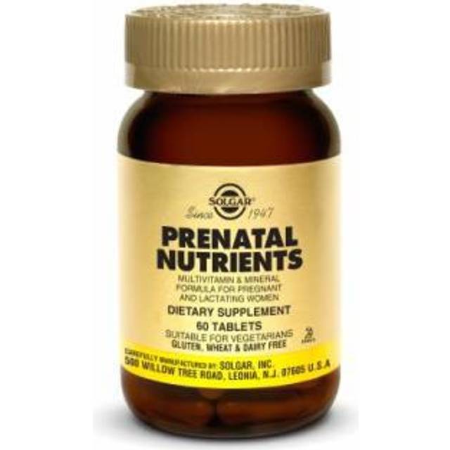 Prenatal Nutrients – Multivitamin 60 tabletter - Solgar