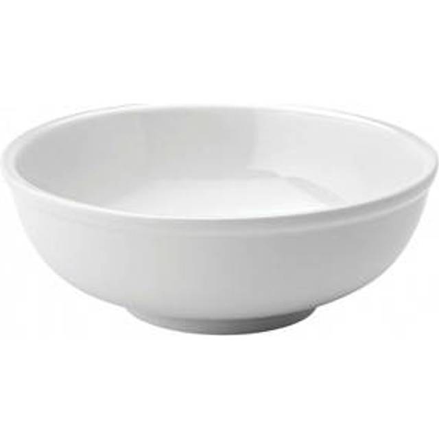 Titan Noodle Bowl White Ceramic Bars Tableware 7.5 (19cm) 34oz (96cl) Pack Of 6