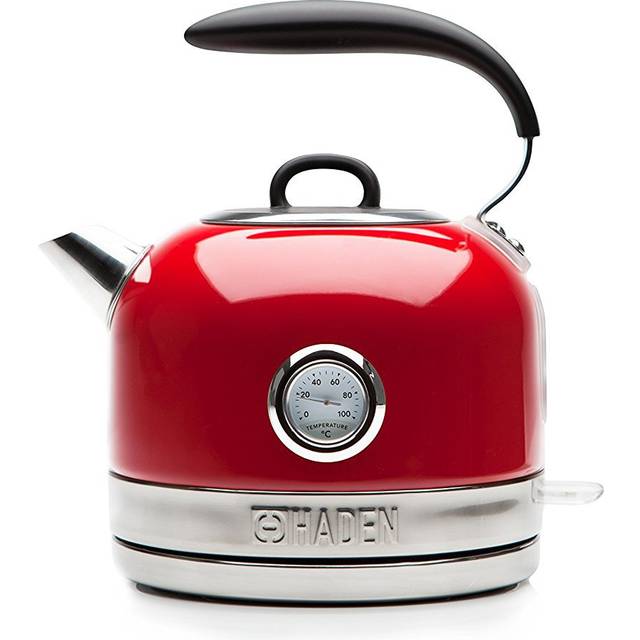 Jersey 1.5L Stainless Steel Electric Kettle - Red (1.5L)