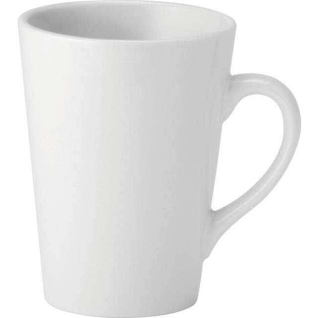 Utopia Pure White Latte Mug 25cl (1 x 6)