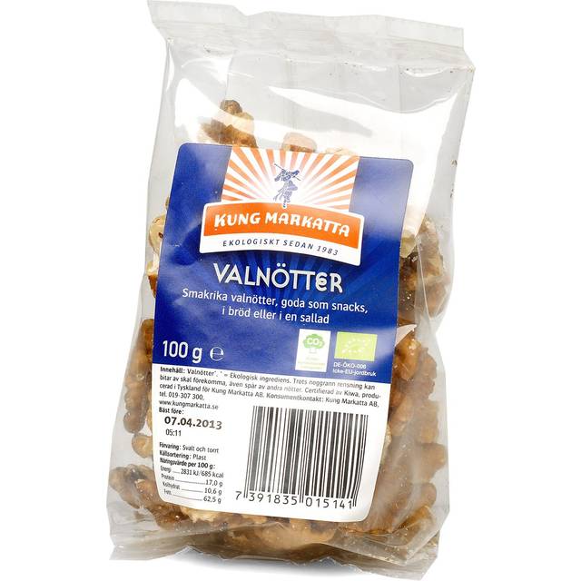 Kung Markatta Valnötter KRAV 100 g