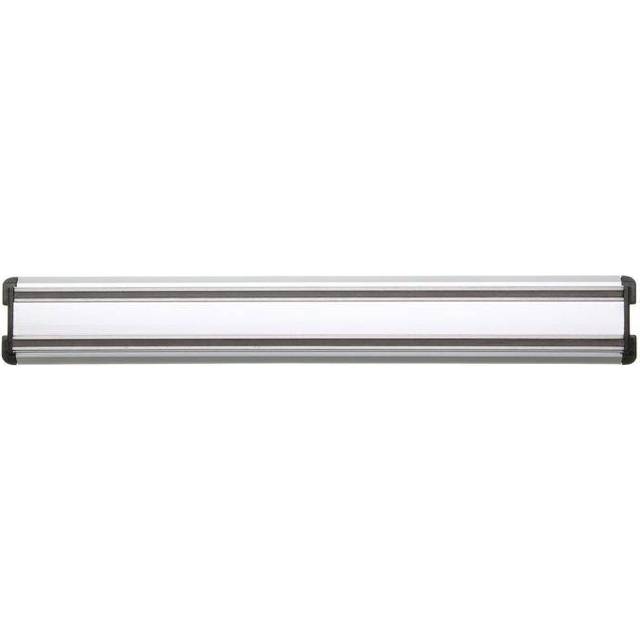 KitchenCraft KCCARACKSML Deluxe magnetisk knivhållare för vägg, 30 cm, silver