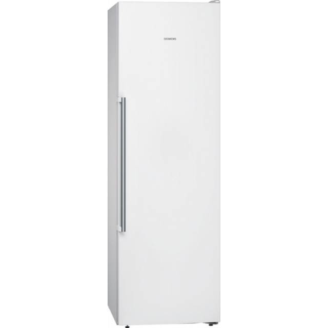Siemens GS36NAW3P White Single Door Upright Freezers