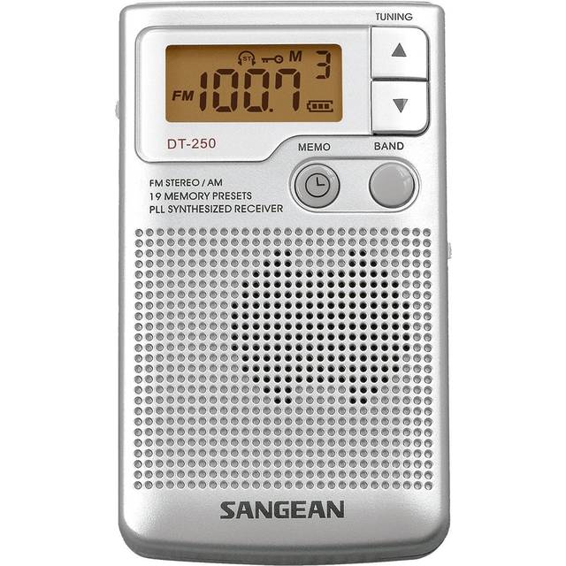 Portable radios Sangean Pocket 250 (dt-250) - Argenté - One size