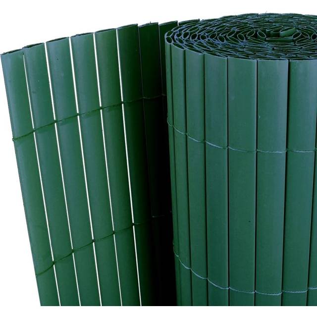 Dubbelsidigt insynsskydd PVC 90x300 cm grön