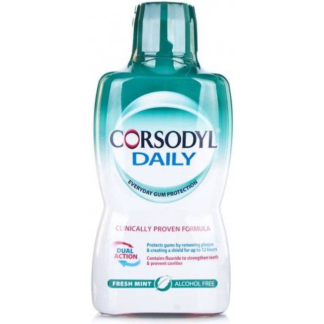 Corsodyl Munvatten Daily Freshmint 500 ml.