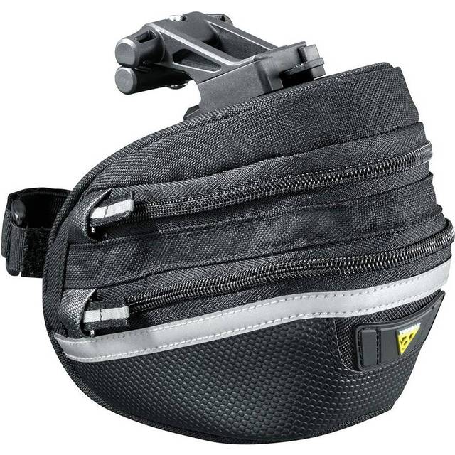 Topeak Wedge Pack II Large Sadelväska Svart, 1,25 - 1,65 liter, 183g