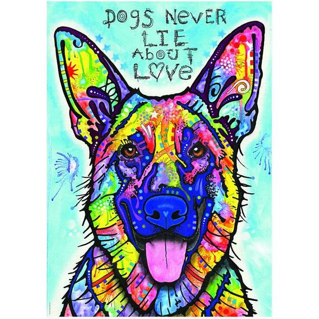 Heye Puzzle Pussel - Dogs Never Lie - 1000 Delar - Heye Puzzle - One Size - Pussel