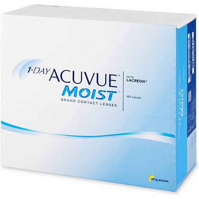 Johnson & Johnson 1-Day Acuvue Moist 180-pack - Kontaktlinser test - Dinskønhed.dk