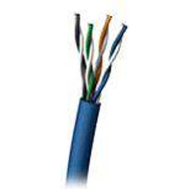 C2G Cat 6 550MHz 305 M UTP Solid PVC CMR Networking Cable Blue 88067