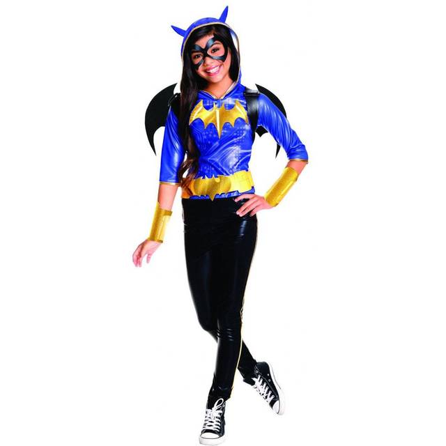 (multicoloured, S) Batgirl DC Superhero Girls Deluxe costume for children costume stock Size