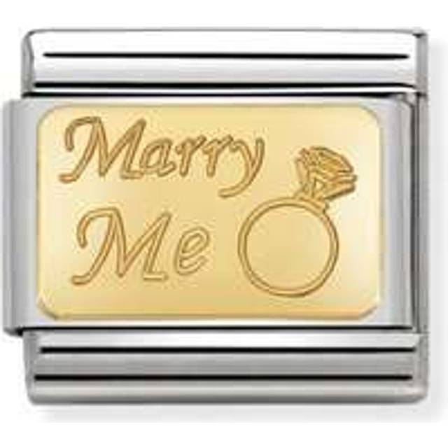 Nomination Classic Gold Marry Me Wedding &amp; Anniversary Charms