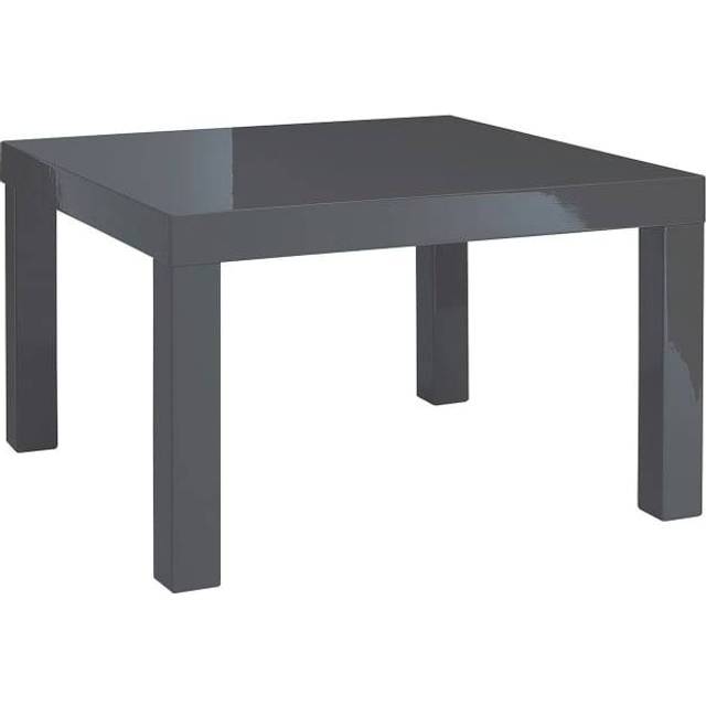 Puro high gloss charcoal end lamp side table 45cm x 60cm x 60 cm great quality