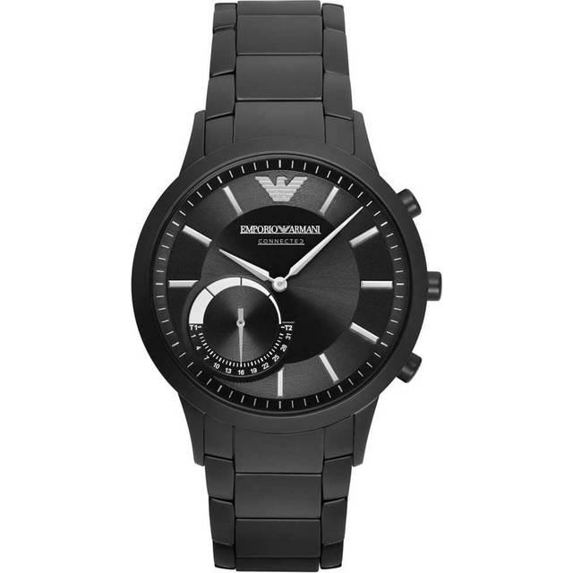 Emporio Armani Watch Renato Mens - Black