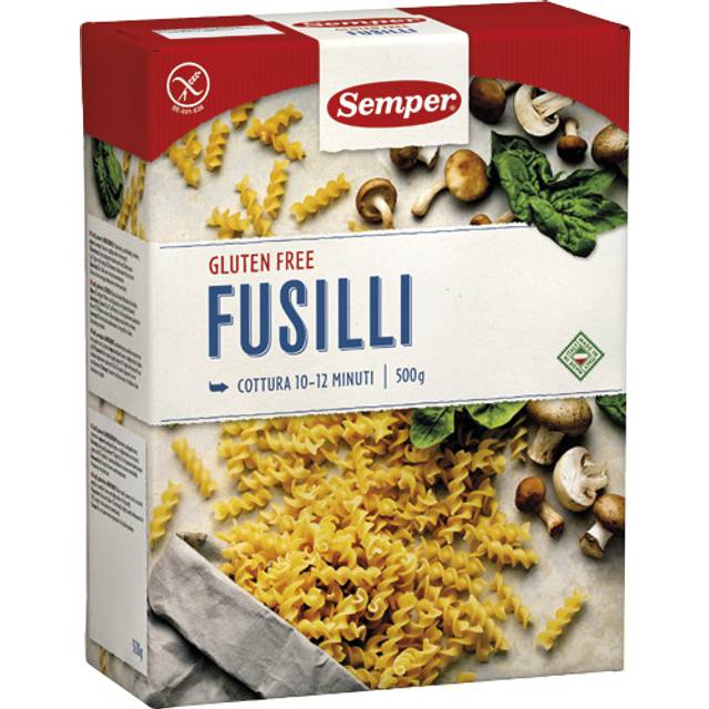 Semper Pasta, glutenfri fusilli 500 g
