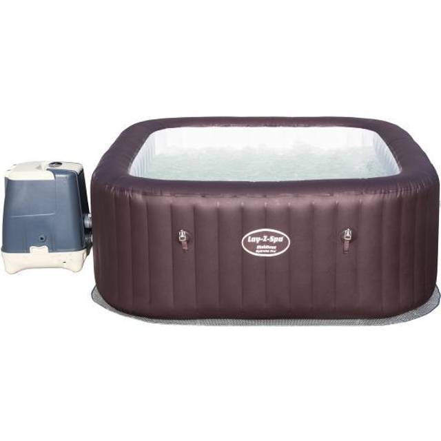 Lay-Z-Spa Maldives Brown Hydrojet Pro Hot Tub with Inflatable Seating