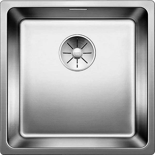 Andano 44 x 44cm Inset Kitchen Sink - Satin Polish (380mm L X 440mm W)