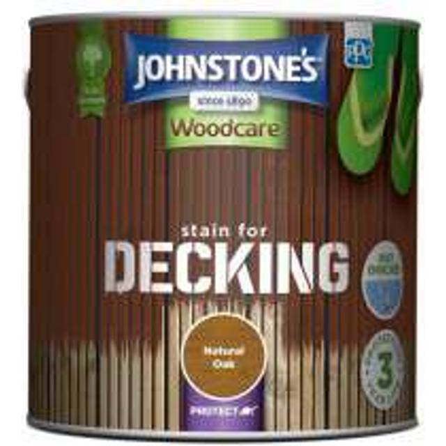 Johnstone's Decking Stain Matt Paint 2.5 - Natural Oak