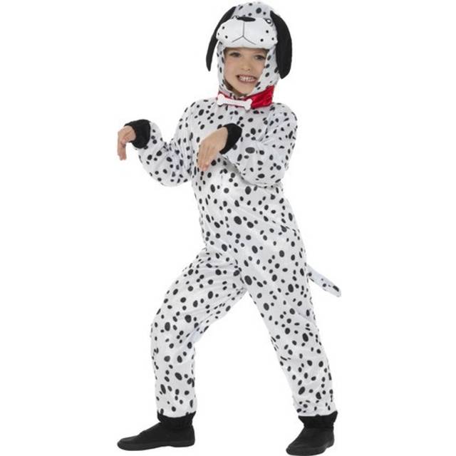 Dalmatian Kids Costume - Black&#47;White (L)