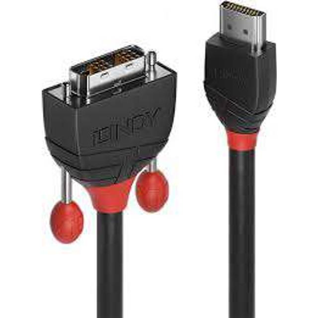 Lindy 10m HDMI to DVI Cable, Black Line