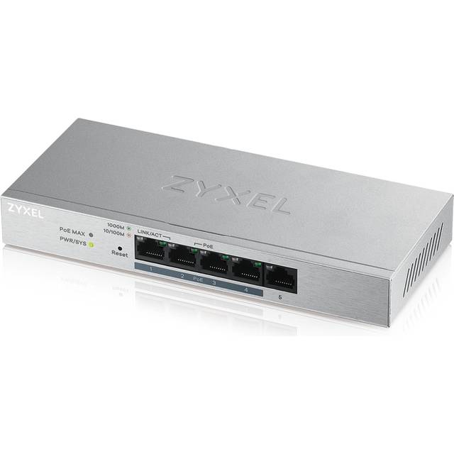 Zyxel GS1200-5HP v2 5-Port Managed Gigabit Desktop Switch