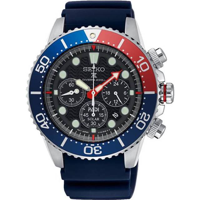 Seiko Watch Prospex PADI Solar - Black