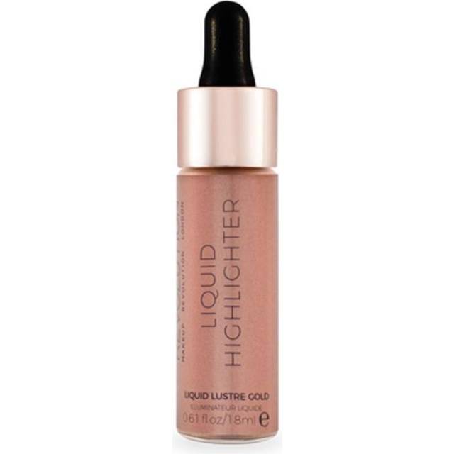 Makeup Revolution Liquid Highlighter Lustre Gold 18 ml