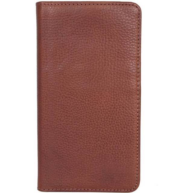 Buffalo Wallet Äkta Läder Universal Fodral med Plånbok (Max. Mobil: 150 x 65 mm) - Brun