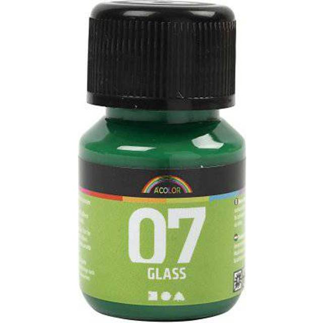 Glasfärg 30 ml Briljantgrön A-color