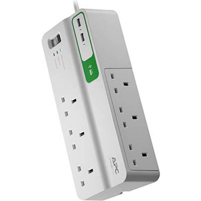 APC PM6U-UK 6AC outlet(s) 230V 2m White surge protector