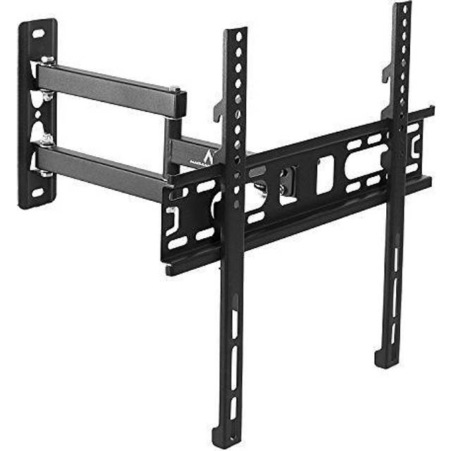 Maclean MC-761 - Beslag - justerbar arm - for fladt panel - metal - sort - skærmstørrelse: 26-55 - vægmonterbar